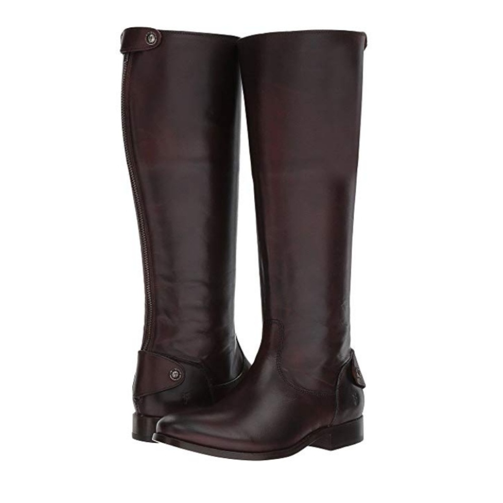 Frye Melissa Button Back Zip Boots 6